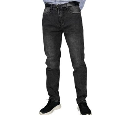 Quần jean nam dài co giãn nâu đậm trơn là lựa chọn hoàn hảo cho những chàng trai yêu thích phong cách trẻ trung, năng động.